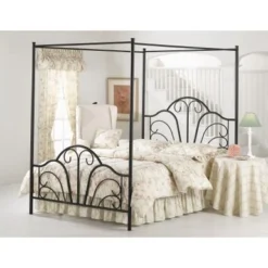 Dover Textured Black Bed Set - Queen