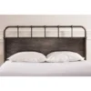 Carbon Loft Wandja Metal Headboard With Frame - Black - King