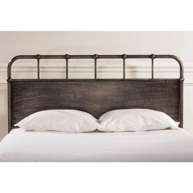 Carbon Loft Wandja Metal Headboard With Frame - Black - King 1 Carbon Loft Wandja Metal Headboard With Frame - Black - King