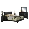 Acme Furniture Ireland Black 4-Piece Bedroom Set - Eastern King