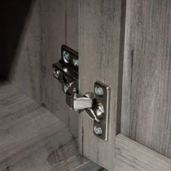 MDF Barn Door 1 Open Shelf And 1 Door Nightstand By Crestlive Products - Crestlive Products MDF Barn Door 1 Open Shelf And 1 Door Nig -Bed Frame Shop 01e52449 8b3e 4a68 8a0e e00a20bc1b05