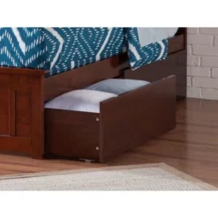 Urban Bed Drawers Twin-Full Walnut - Brown -Bed Frame Shop 02748fbe 3e87 448e 8e36 56c3c6e69d03