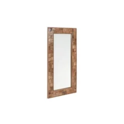 Axios 24-inch X 48-inch Distressed Wooden Mirror - Brown - Brown -Bed Frame Shop 02b22351 f8d8 493b 820a 47bb16a74798