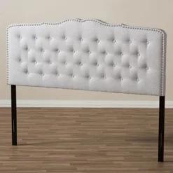 Copper Grove Craik Contemporary Fabric Headboard - Beige - Full -Bed Frame Shop 039284d3 810c 4996 b214 95435269f9a1
