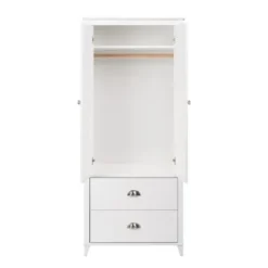 Prepac Yaletown 2-Door Armoire - Black -Bed Frame Shop 03f40985 ac53 4dbc 94e0 c321dae93dd2