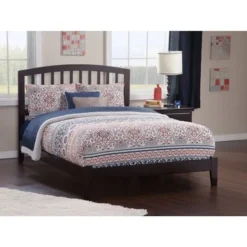 Richmond Full Platform Bed With Open Foot In Espresso - Espresso - Full