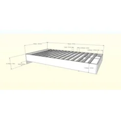 Nexera Paris Platform Bed With Headboard, White - Queen -Bed Frame Shop 0580bacd f2fe 416d bd0e 639a4c069f57