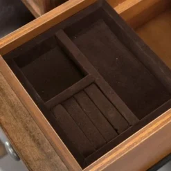 Carbon Loft Wallace Vanity And Mirror - N/A - Brown -Bed Frame Shop 077b5fc6 f2ce 4d85 bd95 af6665067727