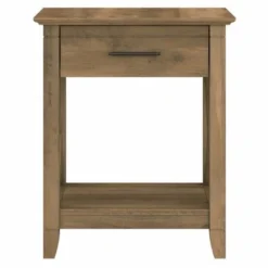Key West Coastal Box Drawer Nightstand By Bush Furniture - Reclaimed Pine -Bed Frame Shop 092480f2 0a88 440a 995d 6692db9733d6