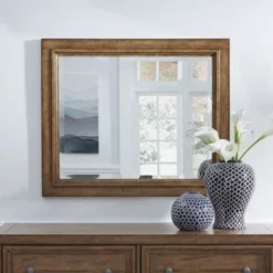 Carbon Loft Wallace Wood-framed Landscape Wall Mirror -Bed Frame Shop 092d9cd5 0053 4b9e 991f 2bb8b4284ef9