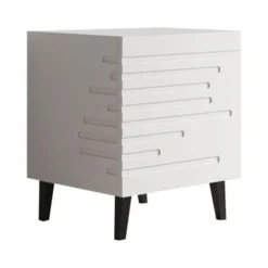 Nova Set Of 2 Nightstands - White