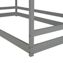 Nestfair Twin Size House Bed Wood Bed - Natural -Bed Frame Shop 0dbc4050 178b 4a01 bdc6 25d5c2534c53