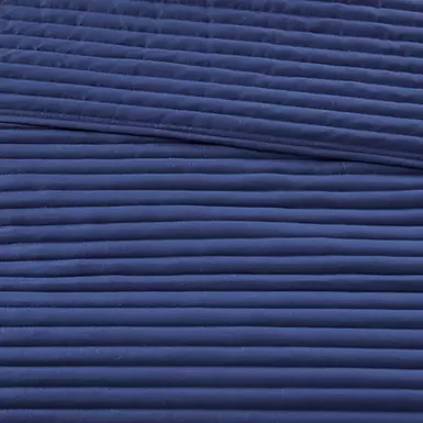 Blue Marina 8 Piece Printed Seersucker Comforter And Coverlet Set Collection Full/Queen 7 Blue Marina 8 Piece Printed Seersucker Comforter And Coverlet Set Collection Full/Queen - Image 7