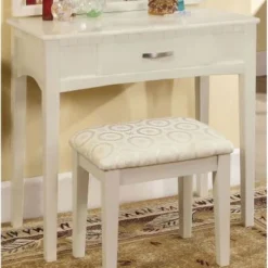 Wood And Mirror Vanity Set With Stool - Black -Bed Frame Shop 0fcba5a1 f4d2 41ab a23a ec4df30b213e