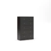 Porch & Den Zoe 5-drawer Chest - Coffee
