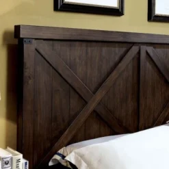 The Gray Barn Epona Farmhouse Dark Walnut Wood Bed - Queen -Bed Frame Shop 1210678d 3f18 4c2b 8488 153284f46528