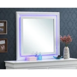 Lorana LED Lighted Bedroom Mirror - Silver Champagne -Bed Frame Shop 122f07ee d698 4250 84f7 b10bd4ef6aed