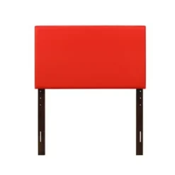 Faux Leather Adjustable Height Headboard - Black - Twin -Bed Frame Shop 12da04d5 faf4 4acc b29a ef33eb1cfc41