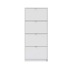 Porch & Den Cambria 4-drawer Shoe Cabinet - White -Bed Frame Shop 14577bee a503 4920 aa64 6c429f4a840d