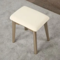 Roundhill Furniture Liannon Contemporary Wood Vanity And Stool Set - Purple -Bed Frame Shop 145daca2 783d 4f57 aabe ec9d981d205a