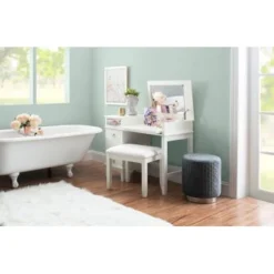 Fontana Vanity Set White -Bed Frame Shop 146a3fff 6529 4e40 8c07 0ca6568d25b2