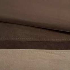 Brown Palisades 7 Piece Faux Suede Comforter Set King -Bed Frame Shop 157b54c5 1b1d 46b9 b5dd 4c145abaea40