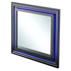 Lorana LED Lighted Bedroom Mirror - Silver Champagne -Bed Frame Shop 15940130 f7ed 446d 891a fa6a6b9878b9