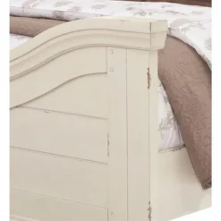 Lakewood Panel Bed By Greyson Living - Antique White - Queen -Bed Frame Shop 1610cc8e 342b 4a7c 99a8 fbe223cf3789