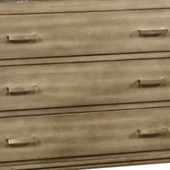 Wooden Media Chest With Three Drawers, Gray - 3-drawer -Bed Frame Shop 16d837fd 7492 4abf b546 643695b3f717