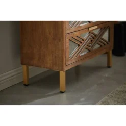 COZAYH 3-Drawer Mirror Fronts Accent Dresser - 3-drawer -Bed Frame Shop 16df6018 d7d3 4e5b bc83 ac0fd7f795b3