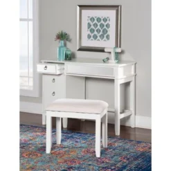 Fontana Vanity Set White -Bed Frame Shop 17ecfa30 26fe 48da ae74 c425ef82521e