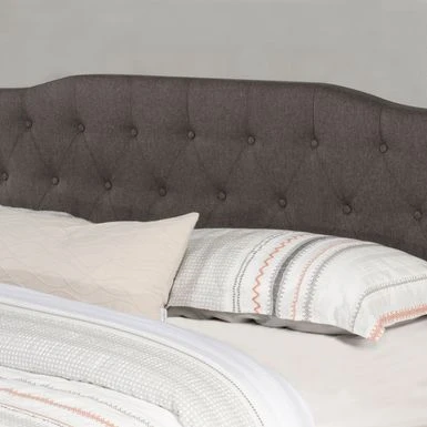 Hillsdale Nicole Headboard - Full/Queen - Stone Fabric - Headboard Frame Not Included - Stone - Queen 2 Hillsdale Nicole Headboard - Full/Queen - Stone Fabric - Headboard Frame Not Included - Stone - Queen - Image 2