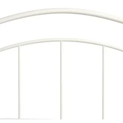 Julien Metal Headboard, Textured White - White - Queen -Bed Frame Shop 18f92869 b0c5 4b78 9810 e6987dc12029