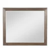 Carbon Loft Mackinnon Mirror - Old Forest Glen - Old Forest Glen - Framed - Rectangular - Wood/Glass - Assembled - Old Forest Glen - Rustic