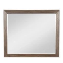 Carbon Loft Mackinnon Mirror - Old Forest Glen - Old Forest Glen - Framed - Rectangular - Wood/Glass - Assembled - Old Forest Glen - Rustic