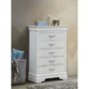 Lorana 5-drawer Chest - White
