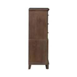 Copper Grove Artisan Prairie Wirebrushed Aged Oak With Gray Dusty Wax 5 Drawer Chest - Wirebrushed Age Oak - 5-drawer -Bed Frame Shop 1c210efc 42d4 4c15 8b8e e2cd78d26606