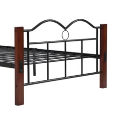 Metal Twin Platform Bed - Grey -Bed Frame Shop 1cf8bdf2 53e2 4a60 bbcb 7bbef464c4bf