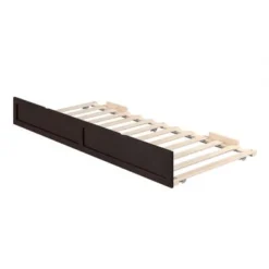 Trundle Bed Twin Extra Long Espresso - N/A - Espresso