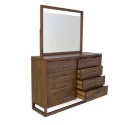 Carbon Loft Lynwood 8-drawer Dresser And Mirror - Distressed Mocha -Bed Frame Shop 1eb7f426 1d09 43e9 a917 240d3747486f