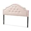 Copper Grove Debaltseve Velvet Fabric Headboard - Pink - King