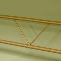 HOMCOM Modern Vanity Makeup Desk With Mirror, Dressing Table, White & Gold - White -Bed Frame Shop 1f31916b e30d 4907 86b6 f83546b64990