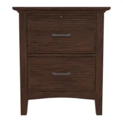 OSP Home Furnishings Modern Mission Queen Bedroom Set With 2 Nightstands And 1 Dresser - Vintage Oak - Queen - 4 Piece -Bed Frame Shop 2063e7d0 5887 49fd b7b1 17ed1c6970b0