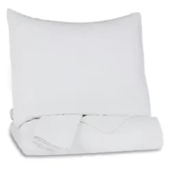 White Ryter King Coverlet Set