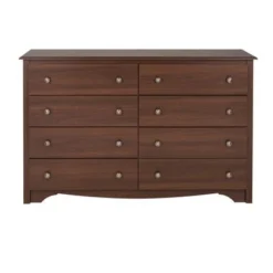 Prepac Sonoma 8 Drawer Double Dresser For Bedroom, Wide Chest Of Drawers, Traditional Bedroom Furniture - Drifted Gray -Bed Frame Shop 21467b99 b211 4092 b807 30b2cd8b9f23