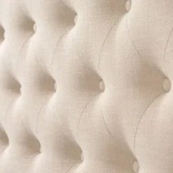 Porch & Den Richwood Tufted Fabric Queen-size Bed With Wings - Dark Grey - Wingback -Bed Frame Shop 218cd400 fd56 4abd 92eb 923b3b4ecefe