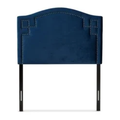 Copper Grove Oleshky Velvet Fabric Headboard - Blue - Full 34 Copper Grove Oleshky Velvet Fabric Headboard - Blue - Full -Bed Frame Shop 232ceb02 d01c 412c 92cc d9b3c37d895e