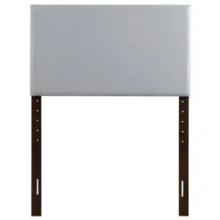 Faux Leather Adjustable Height Headboard - Grey - Full -Bed Frame Shop 23517e2c d8d4 435f 9499 81e93ec41aea