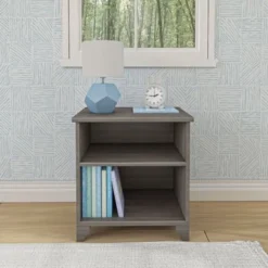 Max And Lily Nightstand With Shelf - Blue -Bed Frame Shop 239fca6c 3aae 4159 b9c2 d4a5b36687eb