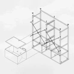 Pellebant Fabric Wide Dresser Storage Tower With 9 Drawers - Black - 9-drawer -Bed Frame Shop 23dd6586 04f0 41f0 8df6 40f7c4a68608